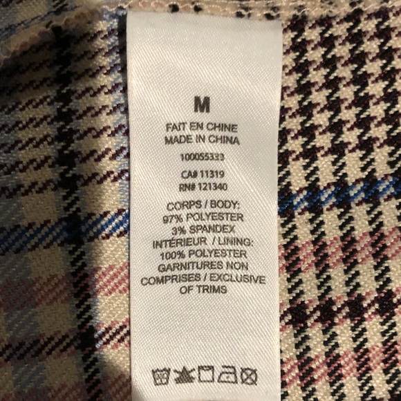 Dynamite plaid skirt size M - Picture 3 of 5